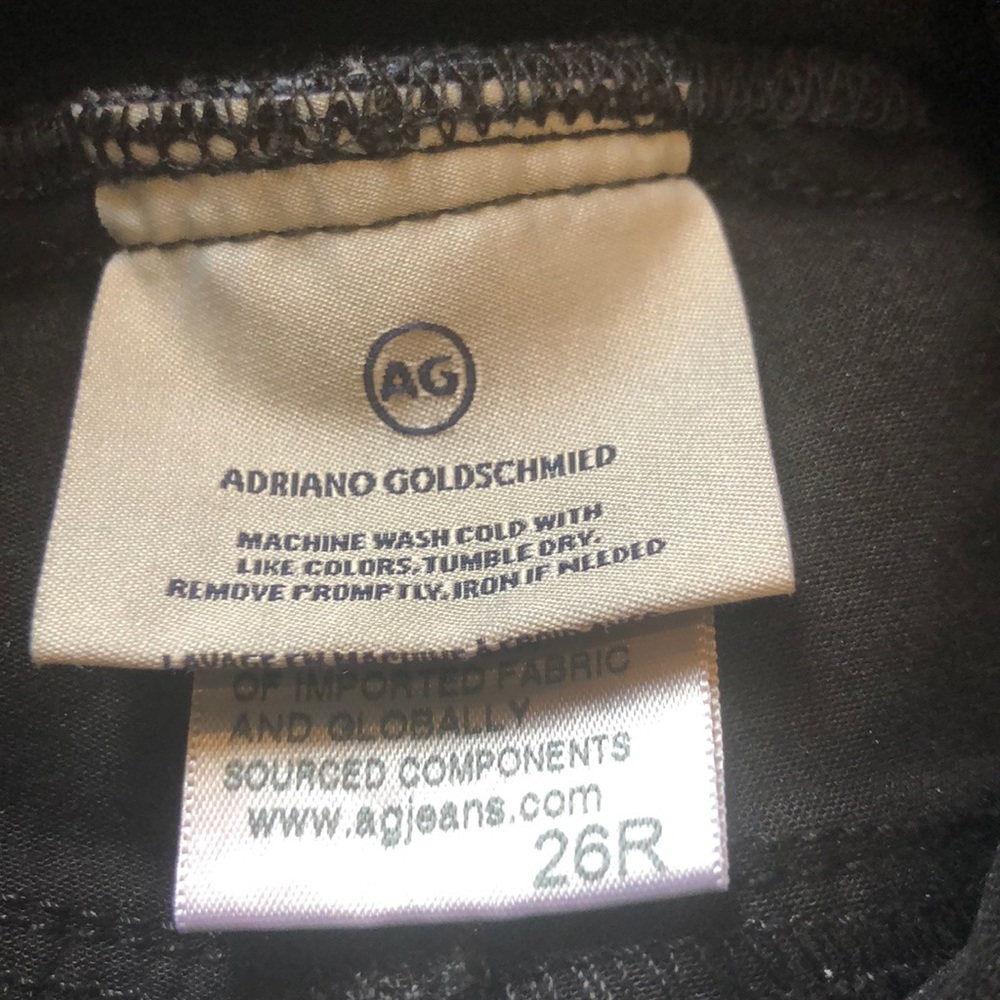 NEW! AG the leggings super skinny jeans in black - maternity - Picture 7 of 8